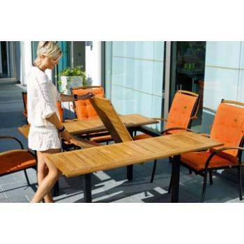 Jupiter Teak Bord Allu Ben 150-100 x 150 (119)