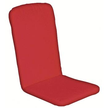 Havehynde 50x48/75 cm. Høj ryg pos. Farari-Rød Ensfarvet