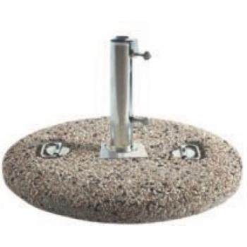 Parsol Fod 80 kg små sten til 64Ø (432)