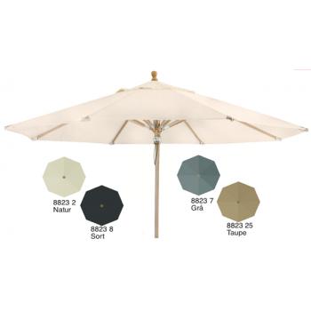 Parma - Poliester 3,5Ø m. Træ Parasol (423B)