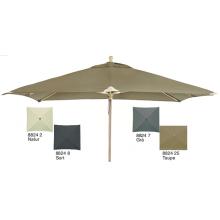 Parma - Poliester 3x3 m. Træ Parasol (423)