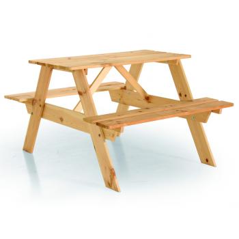 MALTE 4 pers.  Børne-A.Sæt Råt fyrretræ. (291B)