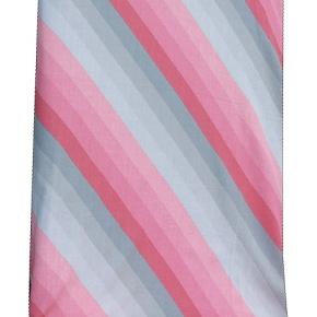 Dess. 914 Rød / Grå - Skrå-stribet Bomuld