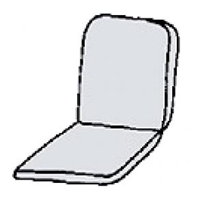 44 x 38 / 60 cm. Teak + Java - Havehynde (Størlse. xx 29)