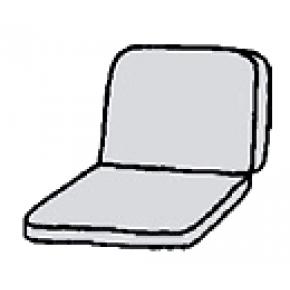 53 x 44 /48 cm. Teak stol - Havehynde (Størlse. xx 30B)