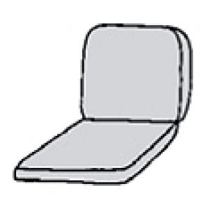 53 x 48 / 50 cm. Lav rygget B.K.S. - Havehynde (Størlse. xx 42L)