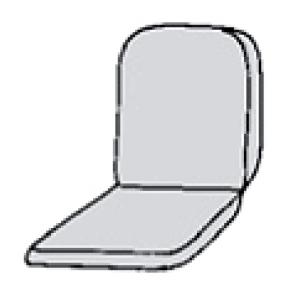 53 x 48 / 64 cm. Mellem B.K.S. - Havehynde (Størlse. xx 44L)