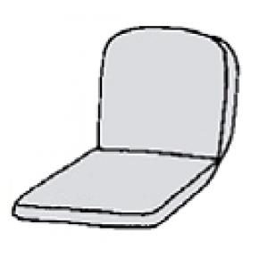 55 x 50 / 55 cm. Br. Lav træstol - Havehynde (Størlse. xx 56)