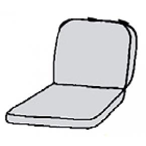 60 x 50 / 55 cm. Eks. Br. Lav træstol - Havehynde (Størlse. xx 59)