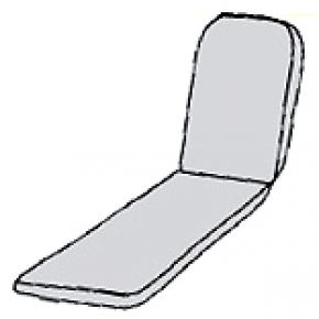 45 x 115 / 78 cm. Deck Chair - Havehynde (Størlse. xx 65)